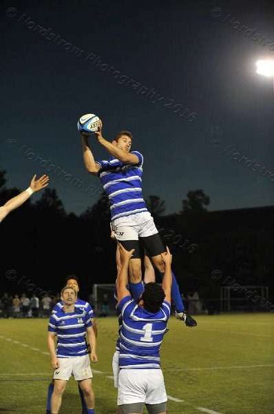 Wheaton Men\'s Rugby vs Mass Maritime.  Photo by Keith Nordstrom